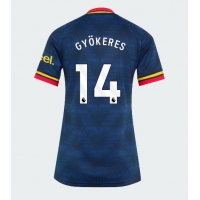 Arsenal Viktor Gyokeres #14 Bortatröja Dam 2026-27 Kortärmad